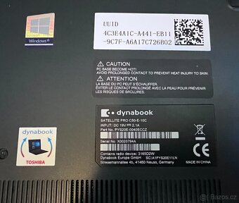 Toshiba Dynabook Satellite Pro C50-E-10 / i3 8130U / 8GB RAM - 8