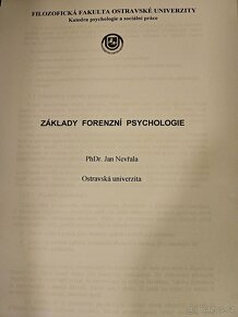 Studijní materiály - psychologie, právo, personalistika, sta - 8