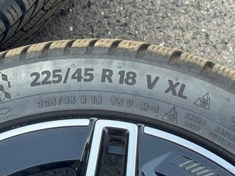 Mercedes R18 AMG CLA180 cla220d Alu R18 Zimní Continnetal - 8