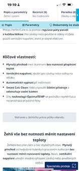 Prodám napařovací stanici Philips - 8