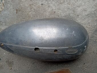 Víko motoru Jawa 250 / 559 / 353,strana spojky,zapalování - 8