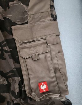 Pánské kalhoty Strauss camouflage 28 XL - 8