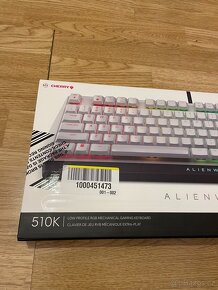 Klávesnice Dell Alienware AW510K, US (545-BBCH) bílá - 8