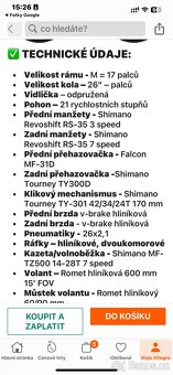 Horské kolo 26” kola - 8