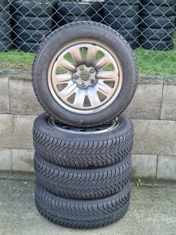 185/60 R15 Zimní kola Škoda Rapid Antracit 5x100 - 8