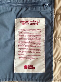 Péřová bunda Fjallraven Greenland No.1 Down Jacket M - 8