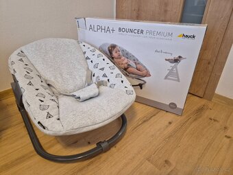 Lehátko Hauck Alpha+ Bouncer Premium 2v1 - 8