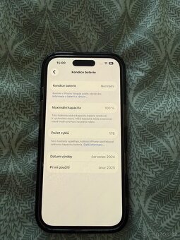 Prodám iPhone 16, růžový 256gb - 8