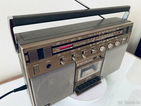 Radiomagnetofon/boombox Saba RCR 756, rok 1980 - 8