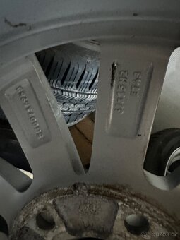 5x112 R15 6J ET43 Volkswagen so zimný 195/65 R15 - 8