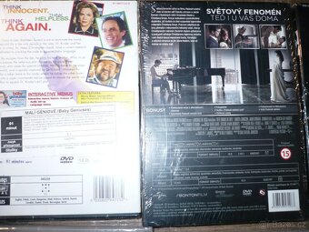 8 x nové DVD USA filmy, nové, česká podpora - 8