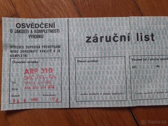 POZOR 2 X TESLA ARF 310 - SLUCHÁTKA - 8