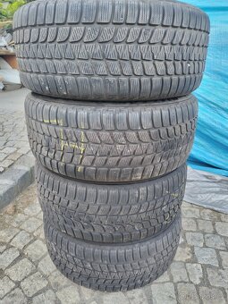 BMW X5 alu. kola s pneu 255/50/19 zima R19 - 8