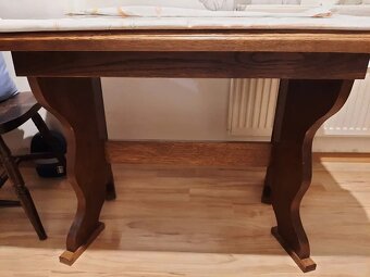 Jídelní set z masivu - 8