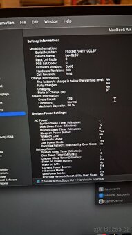 Macbook Air 13"6 M2 2023 8/256GB - 8