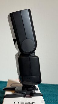 Godox TT520 III + trigger – TOP stav - 8