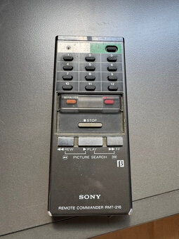 Betamax Sony + kazety - 8