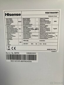 Americká lednička Hisense - 8
