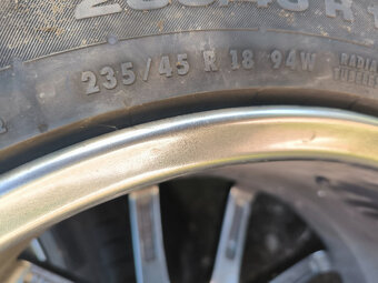 4x alu (5x112) letní pneu 235/45 r18 (7 mm) - 8