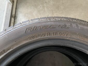 prodám letní pneumatiky 205/55/17 Apollo a Lassa sada - 8
