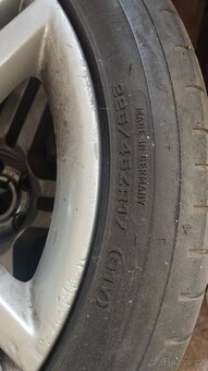 Originál Audi ALU kola s letními pneu - 8