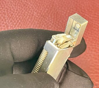🔥 Dunhill Rollagas Zapalovač 80' léta, vzor Barley 🇨🇭 - 8