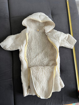 Zimní kombinéza / fusak 2v1 s teplou odepínací vlněnou vložk - 8