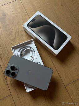 Apple iPhone 15 Pro Max 256GB přírodní - 8
