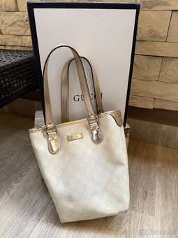 Gucci bílá kabelka, originál - 8