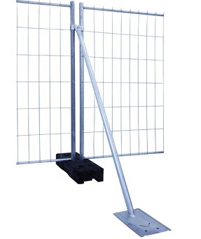 Mobilní stavební oplocení plné - 8