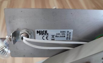 2x bodové světlo svítidlo nerez/bílý mat 4x40W + Paulmann - 8