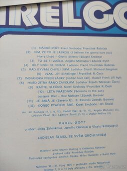 LP gramofonové desky Karel Gott - 8