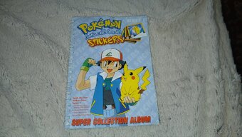 Pokémon nalepovací kartičky +album dle fotek - 8