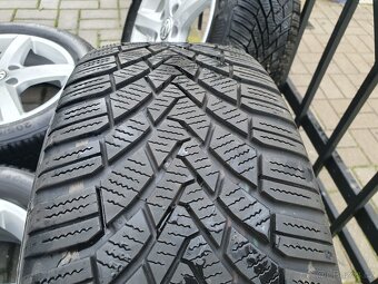 Alu kola vw 5x112 r16 6j et48 zimni pneu 205/55/16 - 8