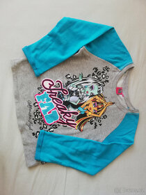 Prodám dívčí mikiny, svetry  (NOVÉ i nošené) - 9 ks. - 8