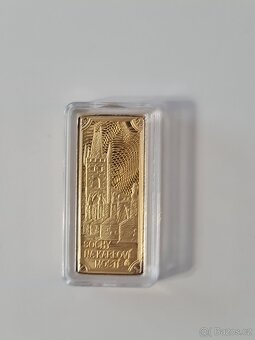 LUXUSNÍ Pozlacené cihličky korunovační klenoty - 8