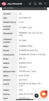 Dětské  kolo Autor Cosmic 20 - 8