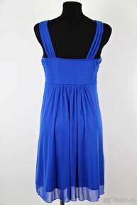 Modré společenské šaty Bonprix XS-M - 8