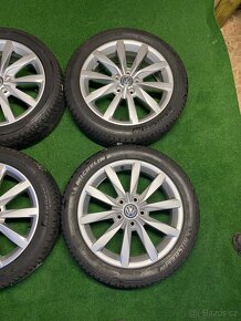 ALU VW GOLF GTD 5X112 R17 ZIMNÍ KOMPLET - 8