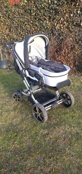 Kočárek kombinovaný, hluboký, golfky - 8