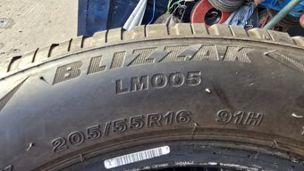 Zimní pneumatika 205/55/16 Bridgestone - 8