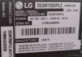 Náhradní díly k LG 55" TV - 8