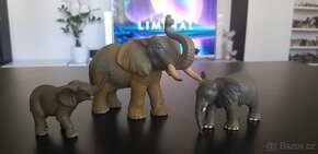 Schleich Safari slon africký slon indický slůňe - 8