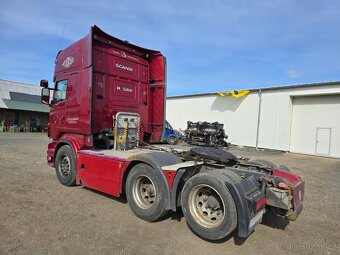 SCANIA R560 V8 6X2 FULL VÝBAVA KOMPLET MĚCHY + HYDRAULIKA - 8