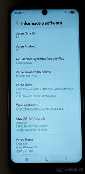 Prodám Samsung Galaxy A53 5G, 6GB/128GB, stav A - 8