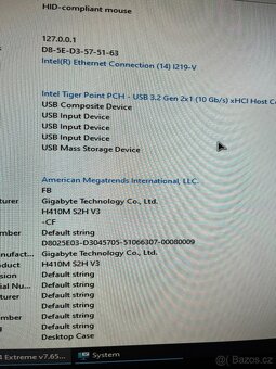 Nevyužívaný,hotový a kompletní rychlý PC i3-10105+8G+SSD - 8