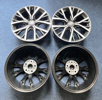 5x112 R17 VW Tiguan / Tulsa - originál Alu + šrouby - 8