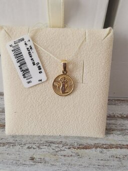 Apart zlatý přívěsek na řetízek Panna zlato nové - 8