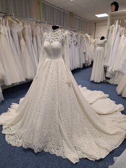 Svatebni saty velikost 38 - 8