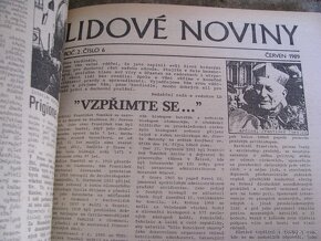 REVOLUCE, HAVEL, VOLBY, REKLAMNí TISKOVINY, STARÉ NOVINY - 8